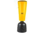 Standboxsack HAMMER "Impact Punch", schwarz (schwarz, gelb), Boxsäcke, B/H/L: 30cm x 100cm, Standboxsack, B:30cm H:100cm