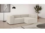 Ecksofa OTTO HOME "HAILY L-Form links/rechts, Modularsofa, Sitztiefe 70/130 cm", beige (hellbeige), B:260cm H:72cm T:160cm, 100% Polyester, Sofas, Ecksofa, als Modul oder separat verwendbar, für individuelle Zusammenstellung