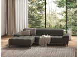 Ecksofa SIT & MORE "Cool L-Form", braun (schlamm), B:290cm H:79cm T:185cm, Sofas, Ecksofa, wahlweise mit Kopfteilverstellung und Vorziehsitz, motorisch
