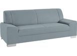 2,5-Sitzer DOMO COLLECTION "Anzio kubisches Design, flache Armlehnen, Breite 214cm", grün (mint), B:214cm H:85cm T:93cm, Sofas, 2 5-Sitzer, Mit Federkern