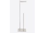 Badaccessoire-Set HEINE HOME, silber (silberfarben), Chrom, Badaccessoires-Sets, Badaccessoire-Set