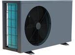 Pool-Wärmepumpe UBBINK "Heatermax Inverter 70", grau, B:41cm H:69,7cm L:104,1cm, Stahl, Wärmepumpen, Pool-Wärmepumpe, 3 Betriebsarten: Silent-, Smart- und Power Mode