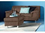 1,5-Sitzer HOME AFFAIRE "Jamie, Sofa mit kompakten Stellmaßen für kleine Räume, Breite 145cm", braun, B:145cm H:72cm T:80cm, Sofas, 1 5-Sitzer