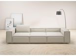 3,5-Sitzer HOME AFFAIRE "Watertown, modernes Big-Sofa XXL, 336 cm Breite, auch in Feincord", beige (nature), B:336cm H:68cm T:118cm, 96% Polyester, 4% Nylon, Sofas, 3 5-Sitzer, Riesiges Designersofa mit viel Platz & weichen Bezügen in Trendfarben