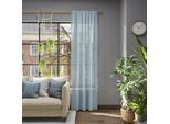 Vorhang NEUTEX FOR YOU "Libre-ECO" Gr. 1, blau, B:142cm H:245cm, Jacquard, Polyester, Gardinen, Vorhang