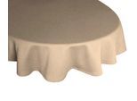 Tischdecke WIRTH "Westport" Gr. 1, grau (taupe), B:190cm L:130cm, Polyester, Tischdecken, Tischdecke, Made in Germany, Jacquard Dekostoff, Blatt-Design, Pflegeleicht