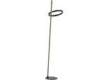 JUST LIGHT LED Stehlampe "RITUS", schwarz, 2, Ø 30cm H: 159,5cm, 1 Stk., Leuchten, Touchdimmer, getrennt schaltbar, Memoryfunktion, LED Stehlampe