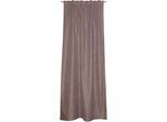 Vorhang "Claire", rosa (rosé), B:130cm H:250cm, Polyester, SCHÖNER WOHNEN-KOLLEKTION, Gardinen, Vorhang, blickdicht
