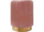 Beistelltisch KAYOOM "Art Deco 375, Abstelltisch aus Metall,funktional und stabil", rosa (rosa, gold, rosa), B:35cm H:44,5cm T:35cm, 100% Eisen, Tische, Beistelltisch, Dekorativ, glanzvolle Lackierung, stilvolles Design