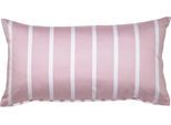 Kissenbezug JANINE "modernclassic 39028-28", rosa (kreiderosé), B:40cm L:80cm, Mako-Satin, Obermaterial: 100% Baumwolle, Kissenbezüge, Kissenbezug, mit Reißverschluss