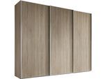Schwebetürenschrank STAUD "Sinfonie Plus, edles Design in hochwertiger Qualität, Made in Germany", sonoma eiche, B:280cm H:240cm T:68cm, Holzwerkstoff, Schränke, Schwebetürenschrank, Mit vier verschiedenen Ausstattungsvarianten