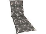 Liegenauflage GO-DE, grau (taupe), B:60cm H:6cm T:190cm, Baumwolle, Polyester, Polyurethan, Polsterauflagen, Liegenauflage, 190x60 cm