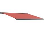 Kassettenmarkise WISMAR "S-Compact", rot (rostrot), B:600cm H:19cm, Polyacryl, Markisen, Kassettenmarkise