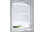 Raffrollo HEINE HOME Gr. 4, weiß, B:100cm H:140cm, Raffrollos, Raffrollo