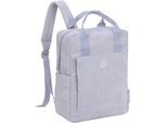 Wickelrucksack LÄSSIG "Green Label, Vividal Backpack, Cord lilac", Baby, Gr. B/H/T: 29cm x 38cm x 14cm, lila, Polyester, Polyurethane, Rucksäcke Wickelrucksack