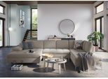 Wohnlandschaft SIT & MORE "Latigo U-Form", beige, B:346cm T:201cm, Sofas, Wohnlandschaft, mit Mega-Recamiere, wahlweise mit Bettfunktion und Bettkasten