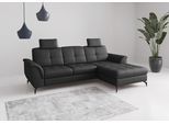 Ecksofa SIT & MORE "Zora", schwarz, B:262cm H:92cm T:164cm, Sofas, Ecksofa