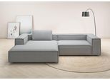 Ecksofa HOME AFFAIRE "Watertown, modernes XXL L-Form, 306 cm breit", grau (light, grau), B:306cm H:68cm T:191cm, 100% Polyester, Sofas, Ecksofa, Großzügiges Lounge-Sofa mit viel Platz für die Familie