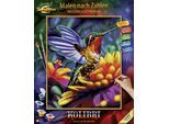 Malen nach Zahlen SCHIPPER "Meisterklasse Premium, Kolibri", bunt, Malvorlagen, KinderB:40cm H:50cm, Malen nach Zahlen, Made in Germany, B:40cm H:50cm