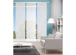 Schiebegardine VISION S "3ER SET WAVE" Gr. 1, grau, B:60cm H:260cm, Polyester, Gardinen, Schiebegardine, HxB: 260x60, Schiebevorhang 3er Set Digitaldruck