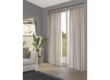 Vorhang PRIMERA "Stone-Washed" Gr. 1, beige, B:145cm H:250cm, Organza, Baumwolle, Gardinen, Vorhang, einzigartige Waschung mit praktischen Stoffschlaufen zum Aufhängen