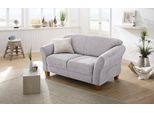 2-Sitzer HOME AFFAIRE "Gotland", grau, B:163cm H:84cm T:89cm, 90% Polyester/10% Polyamid Luxus-Microfaser (100% Polyester);Struktur (100% Polypropylen);Luxus-Microfaser ALTARA NUBUCK (100% Polyester), Sofas, 2-Sitzer, in drei Bezugsqualitäten