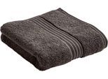 Gästehandtücher CHRISTY "SUPREME", grau (graphite), B:40cm L:76cm, Walkfrottier, Obermaterial: 100% Baumwolle, Handtücher, Gästehandtücher, Premium-Gästetücher in Luxusqualität, 650g/m², 40x76cm, 6er Set
