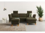 Kopfstütze HOME AFFAIRE "Trelleborg", grün (olive), B:50cm H:25cm T:12cm, 100% Polyester, Polsterauflagen, Kopfstütze, passend zur Serie "Trelleborg"