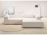 Ecksofa HOME AFFAIRE "Watertown, modernes XXL L-Form, 306 cm breit", beige (nature), B:306cm H:68cm T:191cm, 100% Polyester, Sofas, Ecksofa, Großzügiges Lounge-Sofa mit viel Platz für die Familie