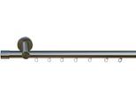 Gardinenstange OTTO HOME "TANBUL" Gr. 7, silber (edelstahlfarben, silberfarben), L:480cm Ø:20mm, Eisen, Gardinenstangen, Gardinenstange, Innenlauf Komplett-Set inkl. Gleitern und Montagematerial