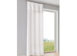 Gardine HEINE HOME Gr. 3, weiß, B:130cm H:225cm, Polyester, Gardinen, Gardine