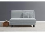 Schlafsofa ELL + ELL "Enny", blau (hellblau), B:145cm H:90cm T:100cm, 92% Polyester 8% Nylon, Sofas, Schlafsofa