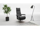 TV-Sessel SIT & MORE "Vario Comfort, inkl. Kopfteilverstellung & 360 Drehfunktion", grau (anthrazit), B:70cm H:124cm T:85cm, 100% Polyester, Sessel, TV-Sessel, mit Herz-Waage-Funktion & 3 Motoren, Höhe der Armlehnen 60cm
