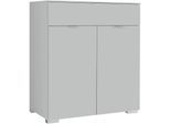 Kommode STAUD "Includo, Made in Germany", saphir, B:80cm H:96cm T:40cm, Sideboards, Kommode