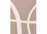 Gardine HEINE HOME Gr. 1, taupe, weiß, B:270cm H:145cm, Polyester, Gardinen, Gardine