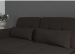 Sofakissen SIT & MORE "Baviene", braun (espresso), B:65cm H:25cm T:11cm, Polsterauflagen, Sofakissen, Set, bestehend aus 2 Nierenkissen