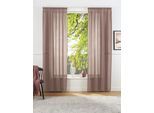 Vorhang "Lanea" Gr. 2, orange (terra), B:135cm H:175cm, Baumwolle, Polyester, LEGER HOME BY LENA GERCKE, Gardinen, Vorhang, Leinenoptik, 1 Schal, verschiedene Größen