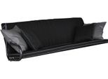 Bankauflage "Elegance Style", schwarz, B:178cm H:6cm T:180cm, Obermaterial: 100% Polyacryl. Füllung: 100% Polyurethan, ANGERER FREIZEITMÖBEL, Polsterauflagen, Bankauflage