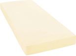 Spannbettlaken JANINE "MAKO-FEINJERSEY 5007", beige (champagner), L:200cm, Mako-Jersey, Obermaterial: 100% Baumwolle, Bettlaken, Spannbettlaken, aus 100% Baumwolle, für Matratzen bis 26 cm Höhe