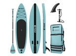 Inflatable SUP-Board YEAZ "SUP Board und Kit BAIA - EXOTRACE - SET", blau, Wassersportboards, Inflatable SUP-Board