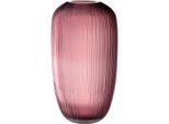 Bodenvase LEONARDO "Dekovase BELLAGIO", lila (beere), H:52cm Ø:28,8cm, Glas, Vasen, Bodenvase, aus Glas, beere, Höhe ca. 52 cm, handgefertigt