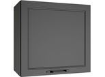 Hängeschrank KOCHSTATION "KS-Lana", grau (matt grau, wotaneiche), B:60cm H:57cm T:34cm, Holzwerkstoff, MDF, Schränke, Hängeschrank, Breite 60 cm