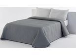 Tagesdecke OTTO HOME "Annika gesteppte Tagesdecke, aus 50% recyceltem Polyester", grau, B:250cm L:240cm, Mischgewebe, Tagesdecken, Tagesdecke, und 50% Baumwolle, ab Größe 140x210 cm
