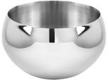 Wein- und Sektkühler FINK "APOLLO", silber (silberfarben), H:20cm Ø:30cm, Edelstahl, Eiskübel, Wein- und Sektkühler, Edelstahl, moderne Form, Ø 30 cm