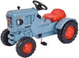 Trettraktor BIG "Eicher Diesel ED 16", blau (blau, rot), Tretfahrzeuge, KinderB:46cm H:88cm T:54cm, Trettraktor, BxTxH: 46x54x88 cm, B:46cm H:88cm T:54cm