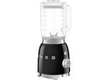 SMEG Standmixer "BLF03BLEU", schwarz, B:24cm H:35cm T:27,5cm, Zerkleinerer, Standmixer