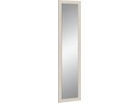 Wandspiegel HOME AFFAIRE "Mento, Höhe 140 cm, Umlaufender Rahmen mit Ornamentfräsung", beige (sandbeige), B:45cm H:180cm T:2cm, Spiegelglas, Spiegel, Wandspiegel, große Spiegelfläche, Garderobespiegel,Flurspiegel,Dielenspiegel