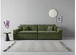 2-Sitzer HOME AFFAIRE "Skara XXL", grün, B:280cm H:86cm T:130cm, 100% Polyester, Sofas, 2-Sitzer, Lounge-Sofa XXL mit Federkern-Polsterung, in vielen Bezugsvarianten
