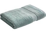Duschtücher CHRISTY "SUPREME", blau (mineral blau), B:75cm L:137cm, Walkfrottier, Obermaterial: 100% Baumwolle, Handtücher, Duschtücher, Premium-Duschtücher in Luxusqualität, 650g/m², 75x137cm, 2er Set