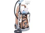 Kinder-Putzwagen SMOBY "Rowenta Reinigungstrolley", braun (bronze), Spielzeug-Haushaltsgeräte, KinderB:31cm H:55cm T:32cm, Kunststoff, Kinder-Putzwagen, Made in Europe, B:31cm H:55cm T:32cm